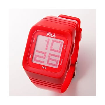 FILA（フィラ） 360゜SENSOR デジタルウォッチ FCD001-102 レッド