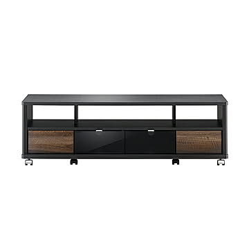 テレビ台 組立式 AS-EE1200 幅1200x奥行375x高さ375mm 朝日木材加工