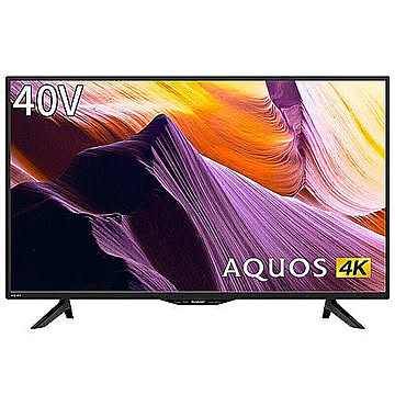液晶テレビ AQUOS アクオス 40V型/BS･CS 4Kチューナー内蔵 シャープ 4T-C40BH1 管理No. 4974019135069