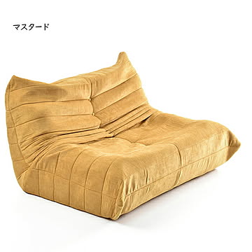 2人掛けソファ 完成品 Camellia ONSF0403 幅1240x奥行1000x高さ680mm B.Bファニシング