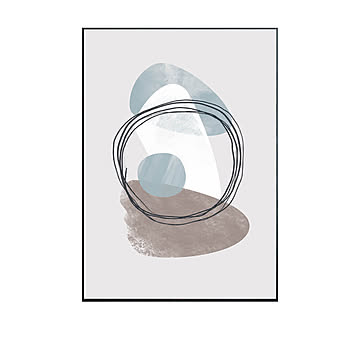 ART abstract アートポスター（フレーム付き） m13081