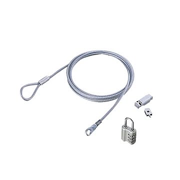 まとめエレコムコネクタ接続セキュリティワイヤーロック ESL-12R 1パック×3セット