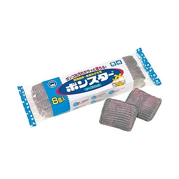 (まとめ) ボンスター ソープパッド 1パック（8個） 【×30セット】