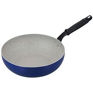 10個セット 炒め鍋/深型フライパン 28cm IH対応 外面：セラミック加工 金属ヘラ使用可 ミリオンパン