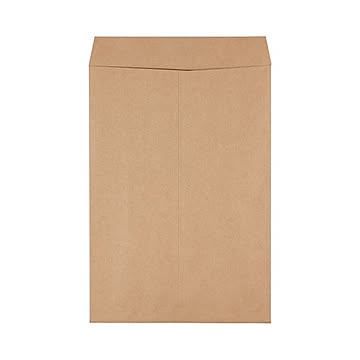 (まとめ）ピース 発送用封筒スーパークラフトテープなし 角1 100g／m2 業務用パック 734-00 1箱（500枚）【×3セット】