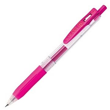 （まとめ） ゼブラ ゲルインクボールペン サラサクリップ 0.3mm マゼンタ JJH15-MZ 1本 【×60セット】