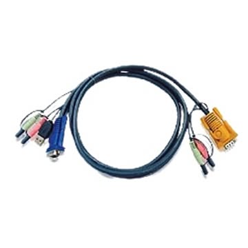 ATEN USB オーディオ KVMケーブル 1.2m SPHD KVM用 2L-5301U