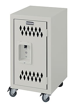 東谷 ロック スチールチェストS グレー