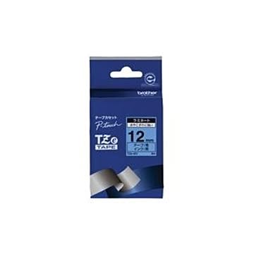 (業務用30セット) brother ブラザー工業 文字テープ/ラベルプリンター用テープ 【幅：12mm】 TZe-531 青に黒文字