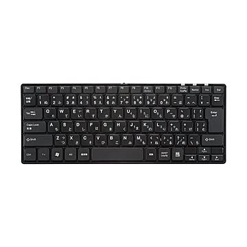 (まとめ）サンワサプライ 静音スリムキーボードテンキーなし ブラック SKB-SL20BK 1台【×3セット】