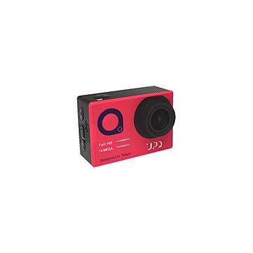 【在庫限り】UPQ アップ・キュー Q-camera ACX1 フルHD動画 14M静止画撮影対応アクションスポーツカメラ 30m防水ハウジング等多用途15のアクセサリー付