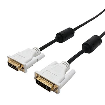 パソコンとディスプレイを接続するDVI-D（シングルリンク）ケーブル3M VDI-S30/BK ミヨシ