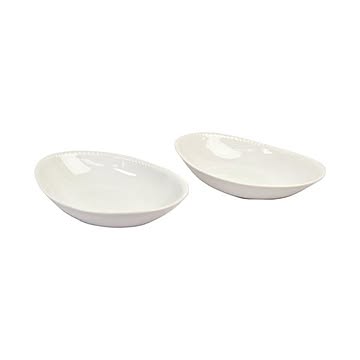 （まとめ）カレー皿ペア【×2セット】