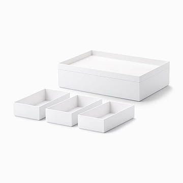 like-it ライクイット Tidy-Up Box Shallow 5 pcs set タイディアップボックス (浅型5点セット) TDS-01 収納箱 ストレージボックス 小物収納 日本製