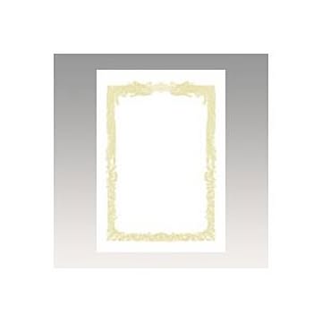（まとめ） OA賞状用紙 白上質賞状用紙・横書き 10-1071 10枚入 【×3セット】