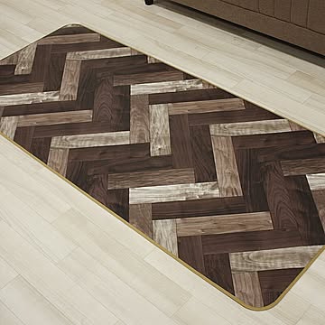インテリアショップゆうあい クッションフロアキッチンマット 約60×180cm ビニール製 SL S1605