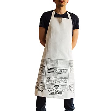 SUCK UK Apron Guide BBQ イギリス サックユーケー エプロンガイドバーベキュー