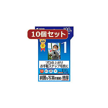 10個セットインクジェット写真印画紙・特厚 JP-EP6LX10 管理No. 4589452982875