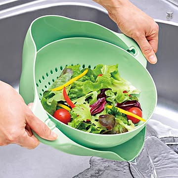 お手軽水切りざるボウル
