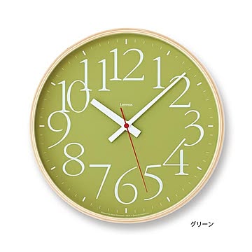 【Lemnos/レムノス】AY clock RC［電波時計］  / エーワイクロック アールシー