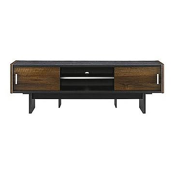 朝日木材加工 HAL style テレビ台 55型 幅124.2cm 収納付き ブラック AS-HAL1250