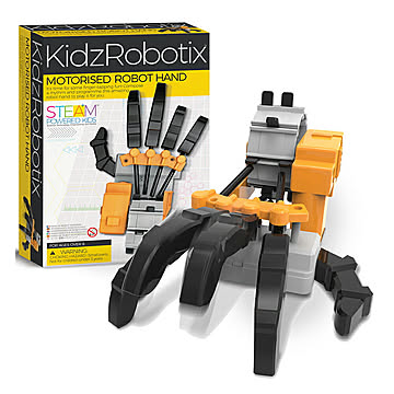 ロボットハンドを作ろう！ロボット工学 / 電動ロボットハンド  4M