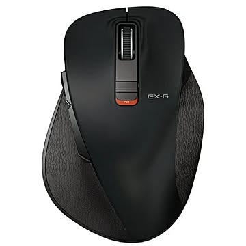 BT5.0 ワイヤレスマウス EX-Gシリーズ 無線 5ボタン Lサイズ ブラック エレコム M-XGL15BBBK