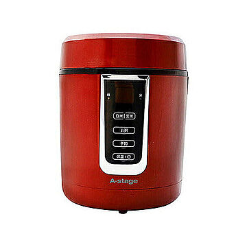 A-Stage 1.5合炊き炊飯器 レッド GRC-H15R