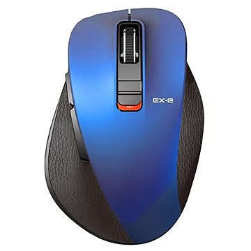 BT5.0 ワイヤレスマウス EX-Gシリーズ 無線 5ボタン 静音 Mサイズ ブルー エレコム M-XGM15BBSBU