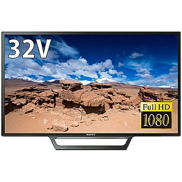 32V型フルハイビジョン液晶テレビ外付けHDD録画対応(裏番組録画)ブラビア ソニー KJ-32W730E 管理No. 4548736049734