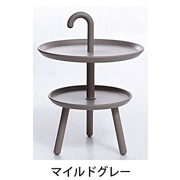 センコー Sopomo サイドテーブル マイルドグレー