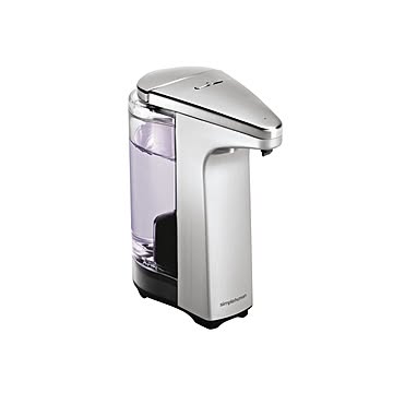 simplehuman センサーポンプソープディスペンサー 237ml シルバー