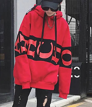 ＢＴＳ　フードパーカー　大きめのM ビック ☆ フードパーカー 黒 】 吉業重工 Big hood cyber parka