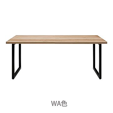 エムケーマエダ家具 ダイニングテーブル RAMA ラマ RMA-180 サイズ 幅180高さ72 ホワイトアッシュ材 オイル塗装 ブラックアイアン