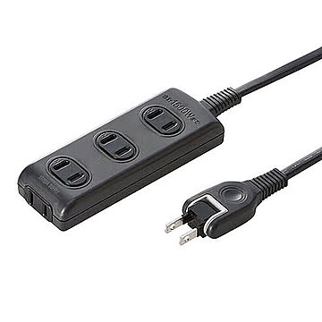 サンワサプライ 火災予防安全タップ TAP-TSH42BKN 管理No. 4969887836460
