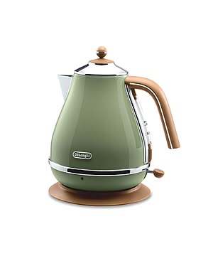 【デロンギ】レトロなボディがかわいい電気ケトル　アイコナ・ビンテージコレクション