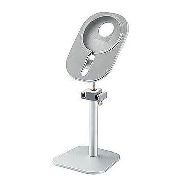 エレコム MagSafe対応スタンド 充電器用 アルミスタンド iPhone スマホ シルバー AMS-DSCHARMSV 管理No. 4549550211017