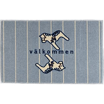 クリーンテックス・ジャパン kahou valkommen 玄関マット 室内用 45×75cm light grey