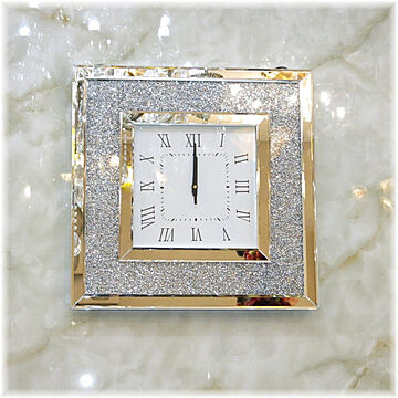 ☆新品 豪華なデザイン クリスタル 壁掛け時計 おしゃれ 豪華 可愛い シンプル アンティーク