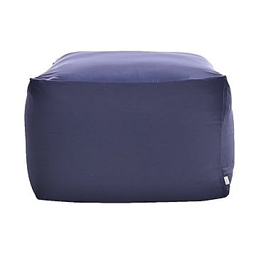 フレックス販売 ビーズクッション キューブL ネイビー PCM-6512T