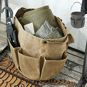 POST GENERAL  ツールバッグ WAXED CANVAS TOOL BAG ROUND