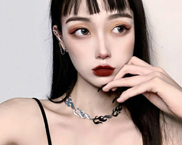 ネックレス 炎 火 FIRE ファイヤー ファイア 大きめ フレイム アクセサリ— ビンテージ  メンズ 飾り物 誕生日祝い 記念日 贈り物 クリスマス ハード