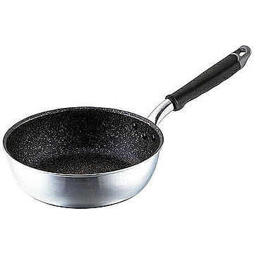 ホクリクアルミ フカミIH深型フライパン22cm 4159-055 管理No. 4977449042044