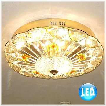 アンティーク・ガレ LED付き シャンデリア リモコン選択 北欧スタイル クリスタルデザイン 照明器具