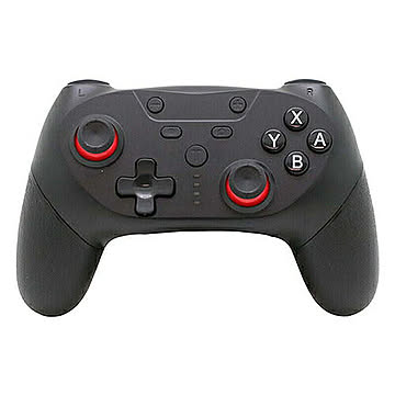 Nintendo Switch 対応 ワイヤレスコントローラー インプリンク ISWC001BKRD ブラックレッド IMPRINC スイッチ コントローラー 管理No. 4571341978052