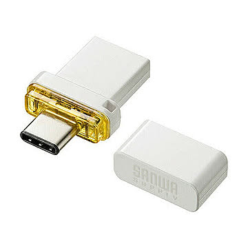 サンワサプライ USB Type-C メモリ UFD-3TC32GW 管理No. 4969887823996