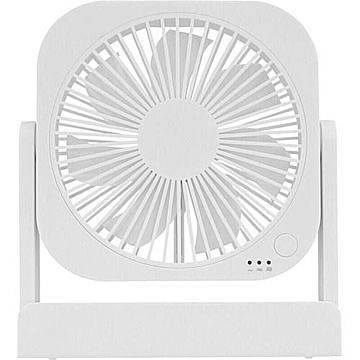 トップランド どこでもFAN 扇風機 薄型 SF-DF15WT ホワイト