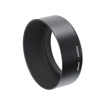 エツミ メタルフード 49mm ブラック E-6565 管理No. 4975981656590