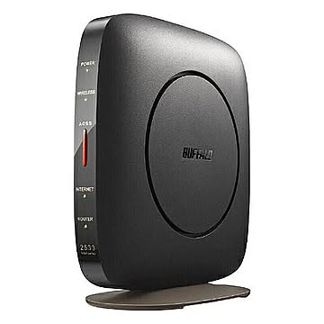wifiルーター ブラック 無線LANルーター バッファロー WSR-2533DHP3-BK 管理No. 4981254053119