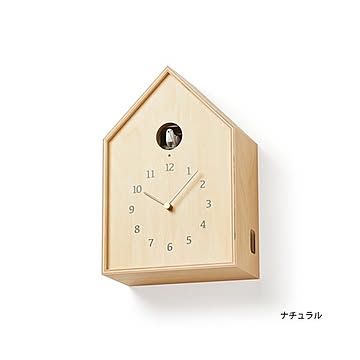 【Lemnos/レムノス】Birdhouse Clock バードハウス クロック